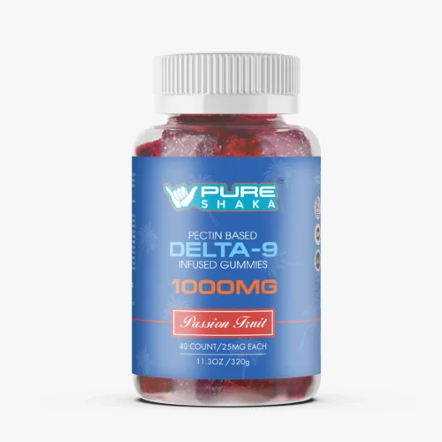 Delta-9 THC Gummies – 1000mg Total
