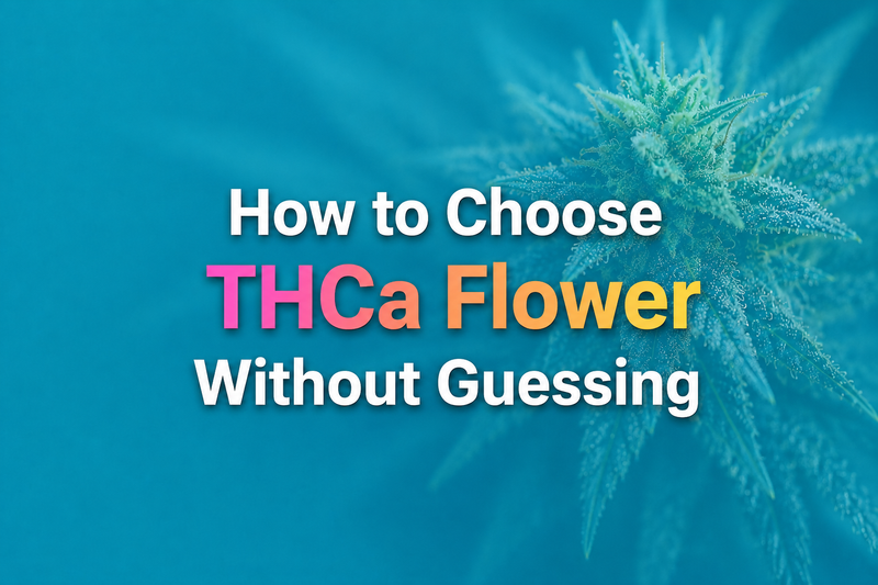 How to Choose THCa Flower Without Guessing