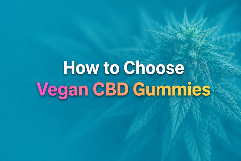 How to Choose Vegan CBD Gummies
