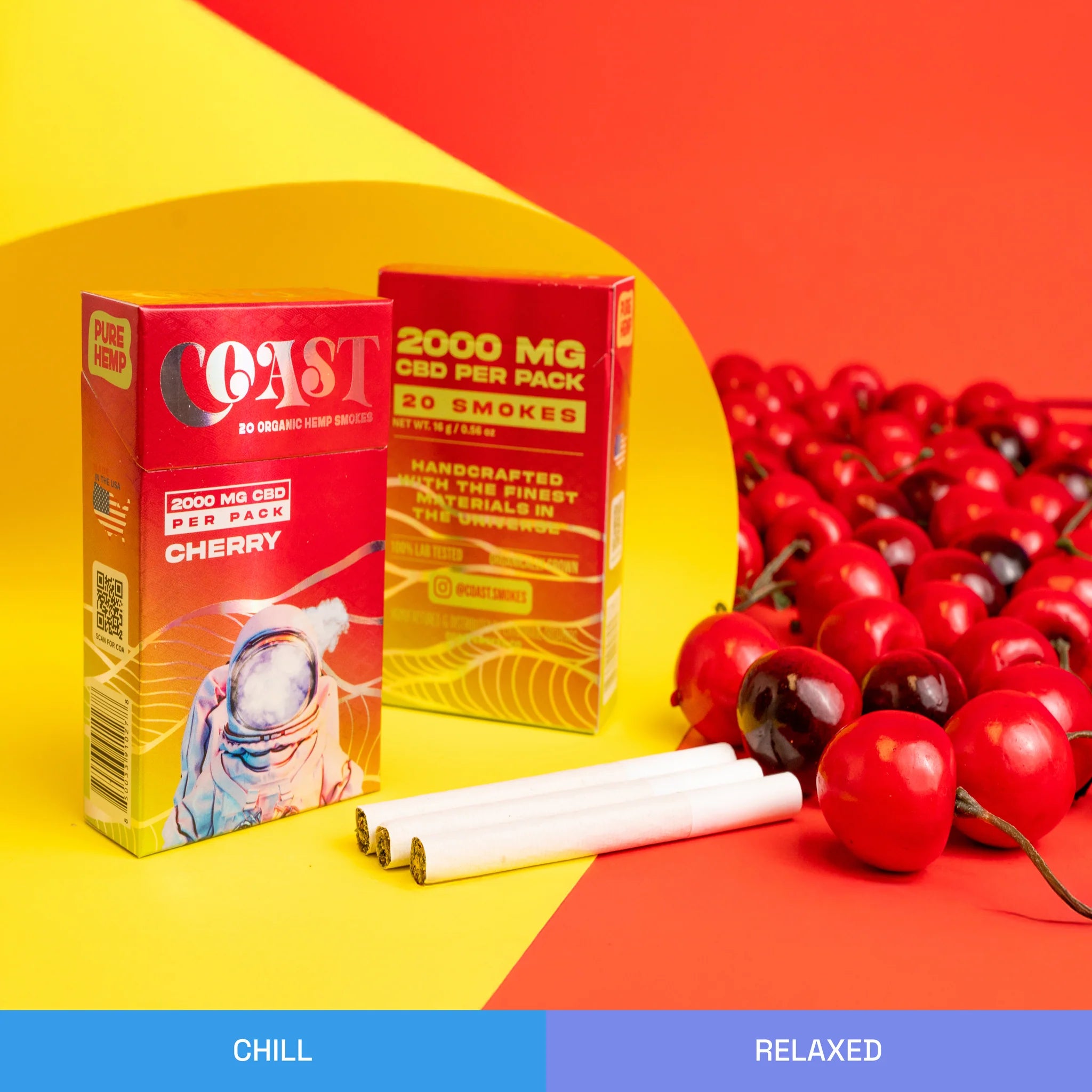 Coast Cherry CBD Smokes 2000mg lifestyle image