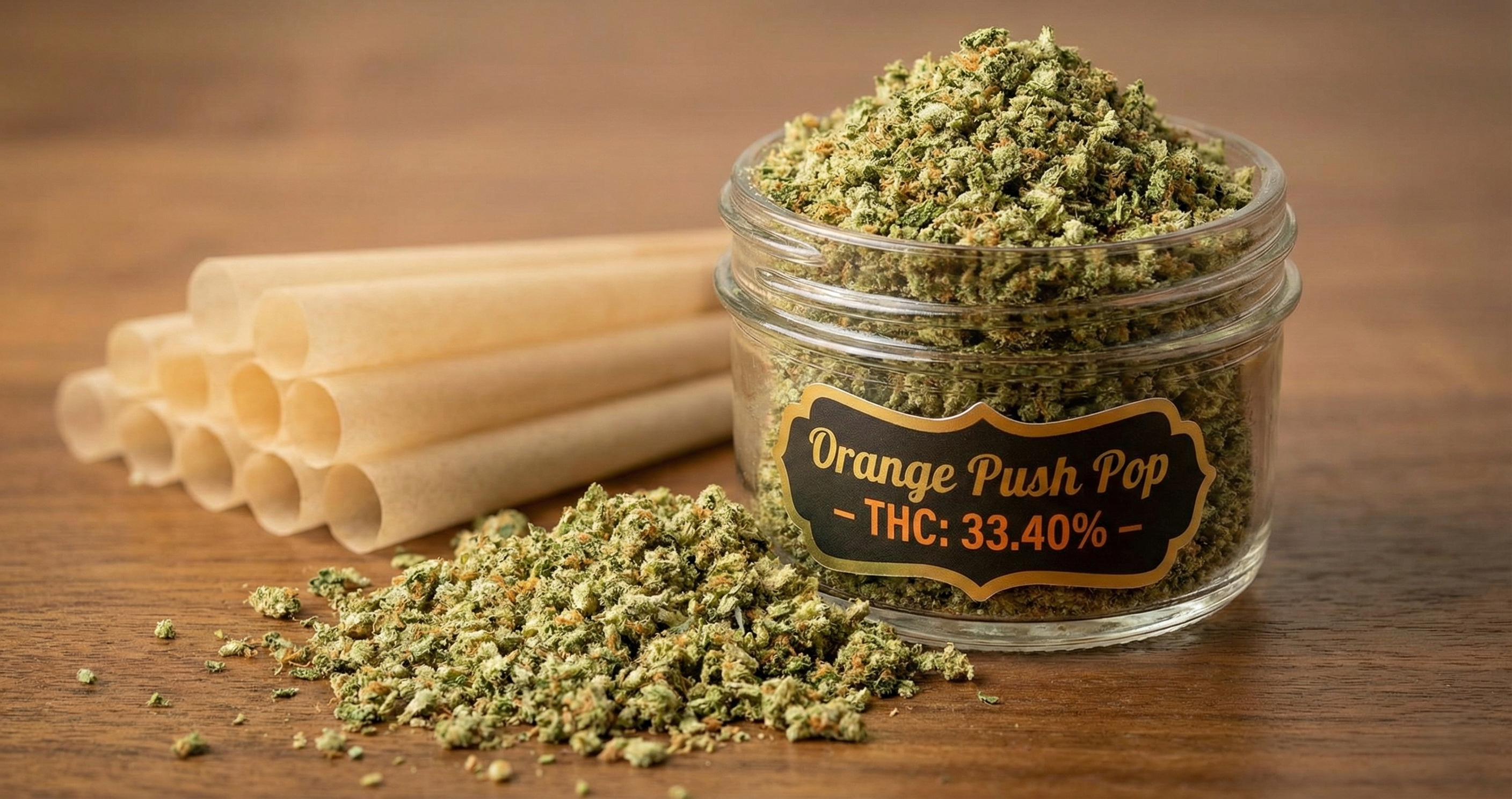 Orange Push Pop Shake | Hybrid | 33.40% | 28G