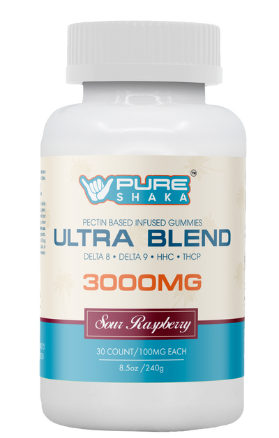THC Blend Gummies - 3000mg Total