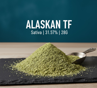 Alaskan TF | Shake | Sativa | 31.57% | 28G