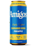 Amigos 50mg THC Beverage Pineapple can - Edibles