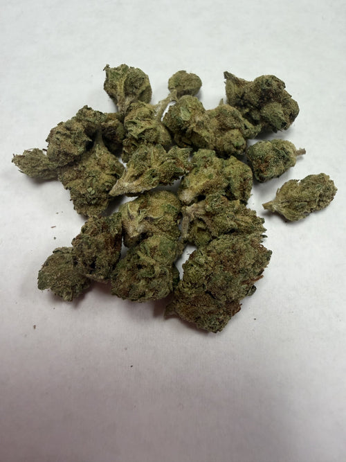 Pure Shaka Black Top Gelato THCa Smalls Indica whole flower buds - Loose Flower