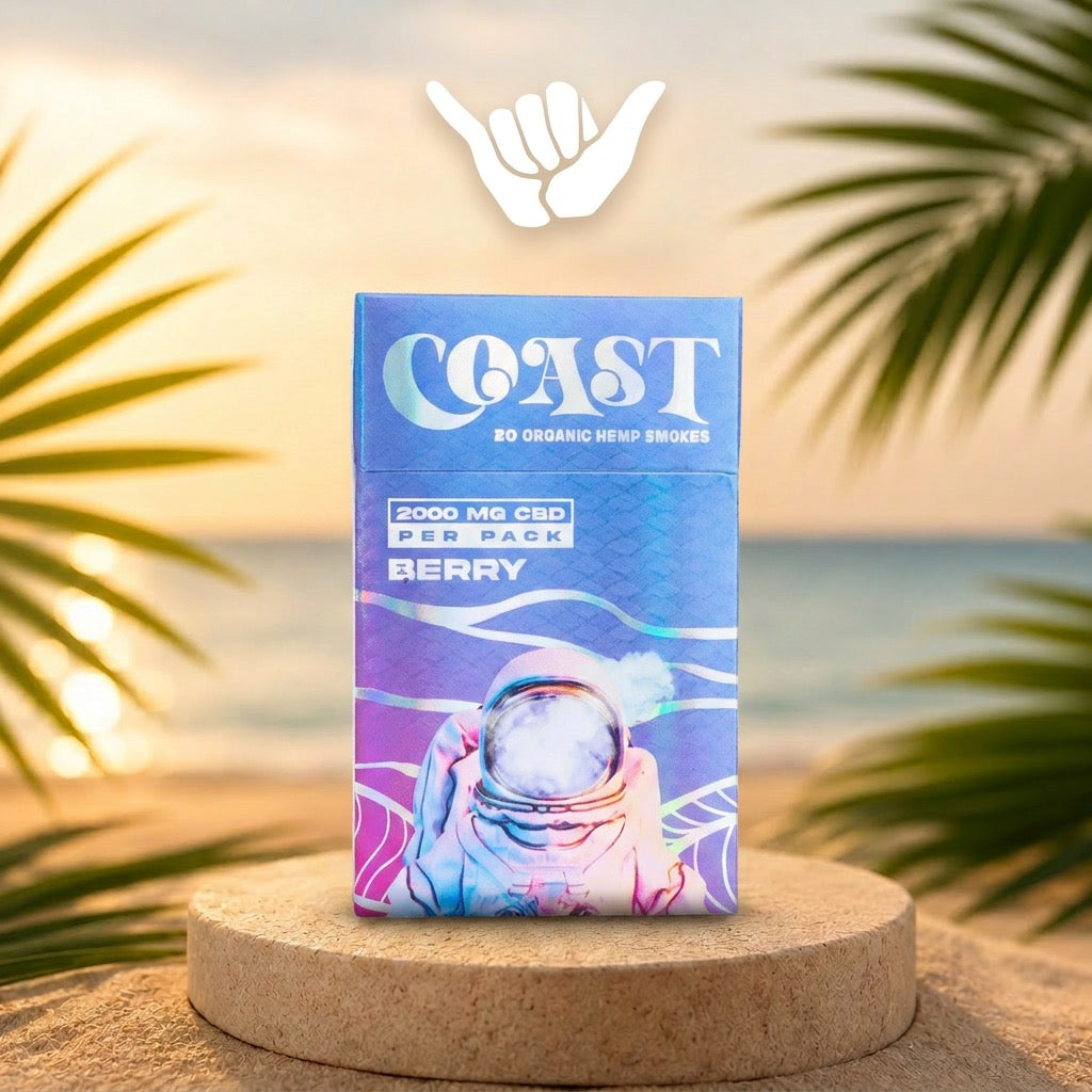Coast CBD Smokes | 2000mg | 20CT