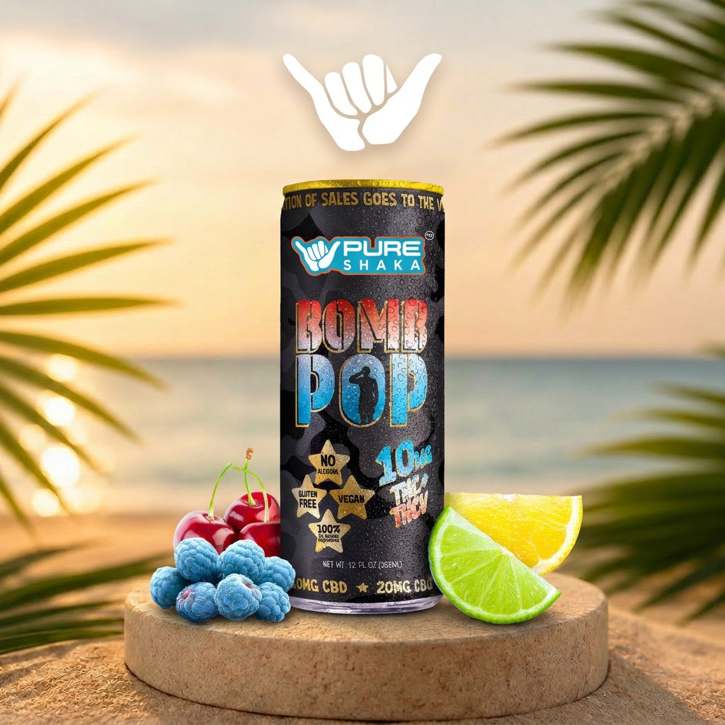 Crank Bomb Pop THC Drink | 10mg