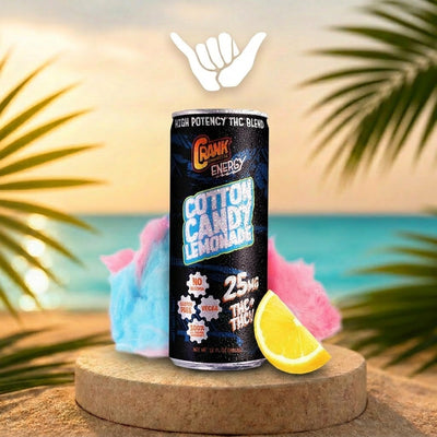 Crank Cotton Candy Lemonade THC Drink | 25mg