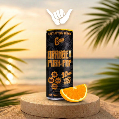 Crank Orange Push Pop THC Drink | 10mg