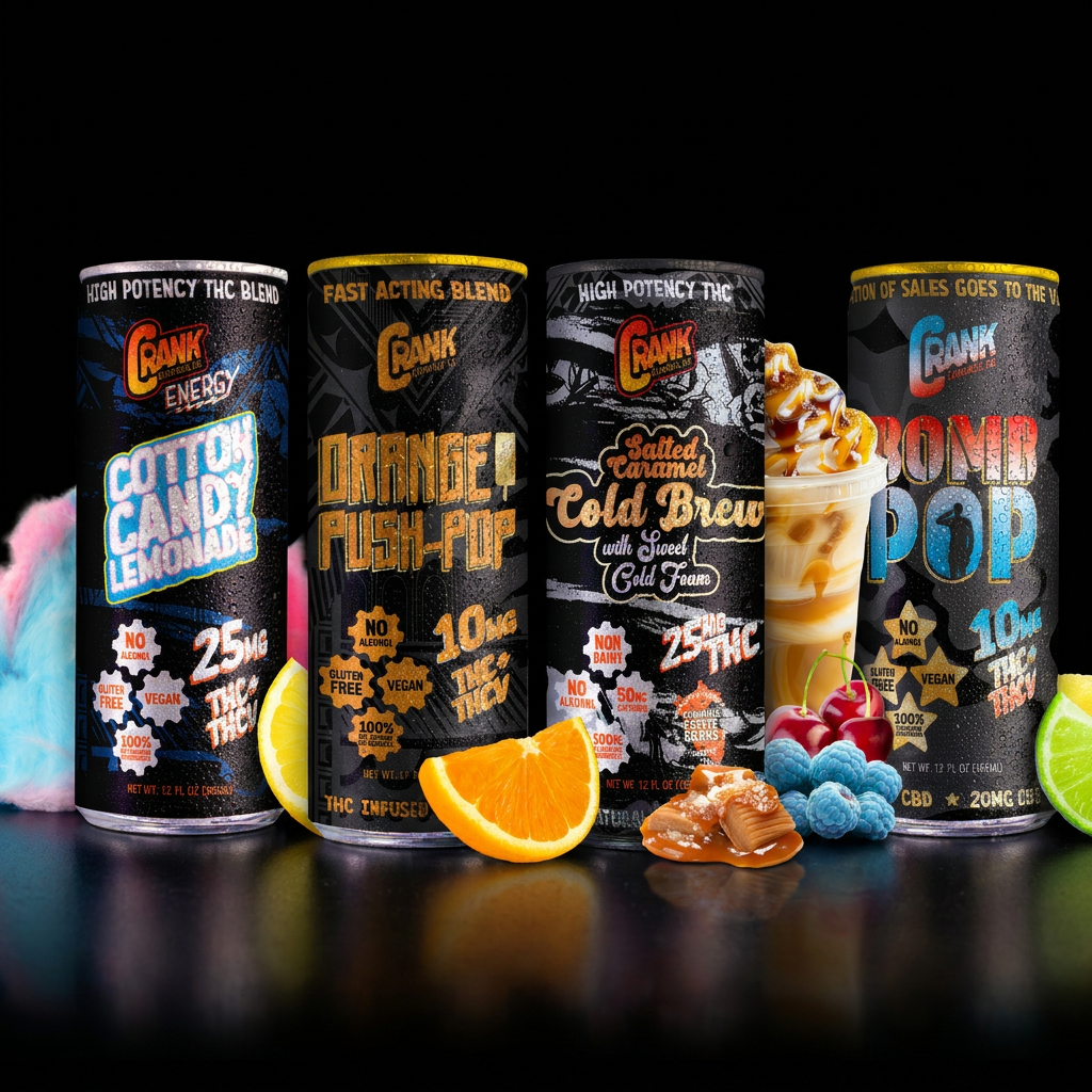 Crank THC Drinks