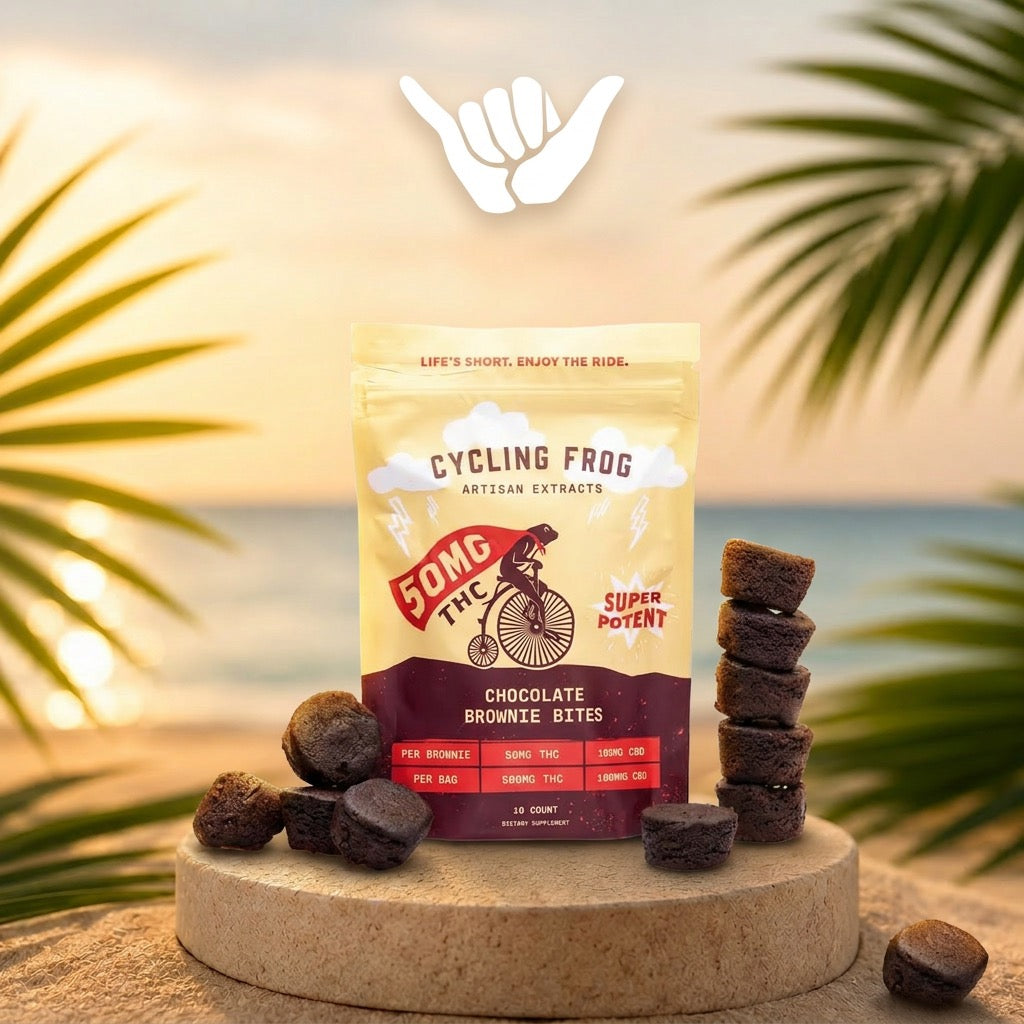 Chocolate Brownie Bites | 50mg THC + 100mg CBD