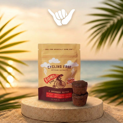 Chocolate Brownie Bites | 50mg THC + 100mg CBD