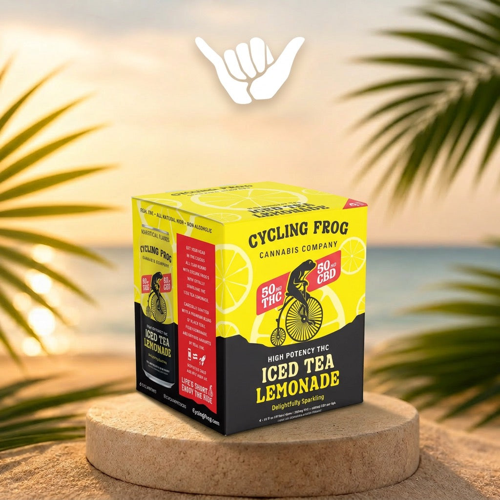 Cycling Frog Iced Tea Lemonade | 50mg THC + 50mg CBD