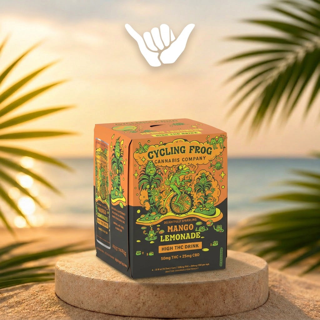 Cycling Frog Mango Lemonade | 50mg THC + 25mg CBD
