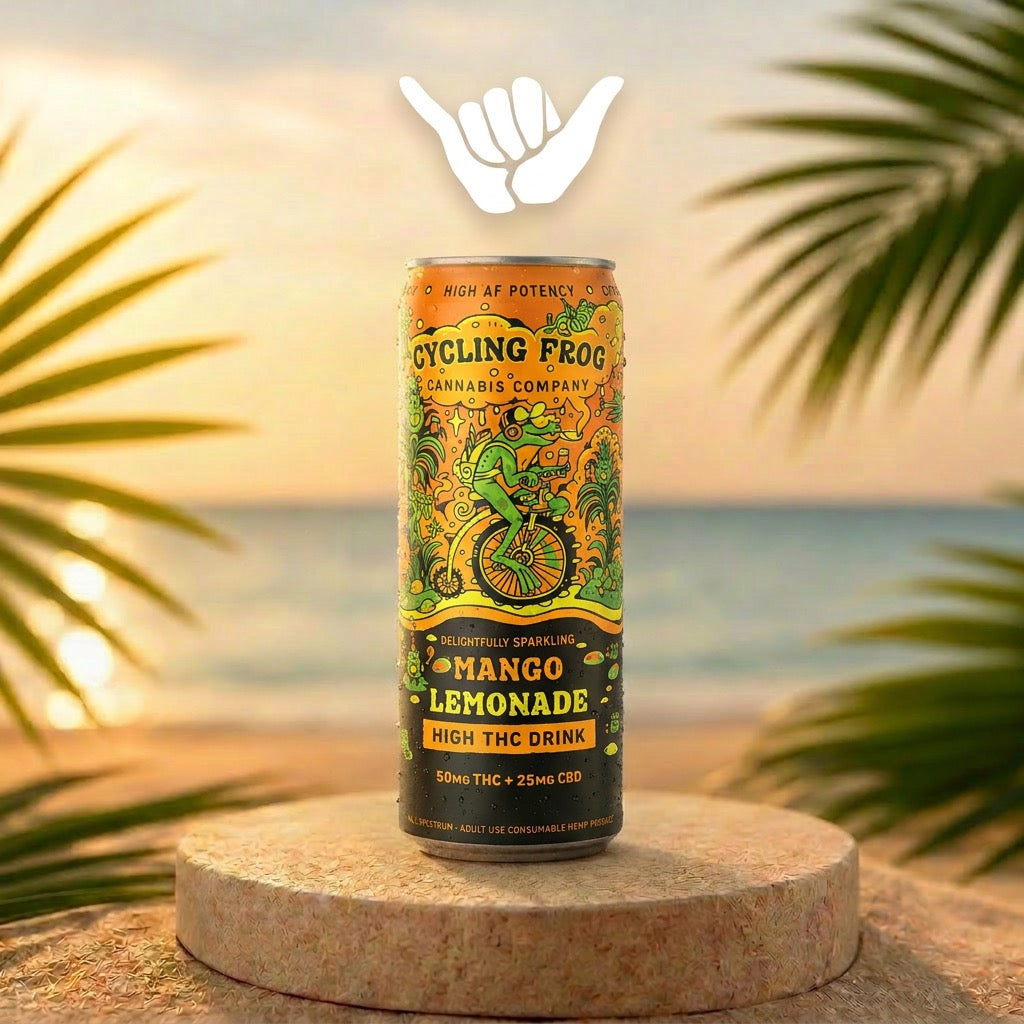 Cycling Frog Mango Lemonade | 50mg THC + 25mg CBD