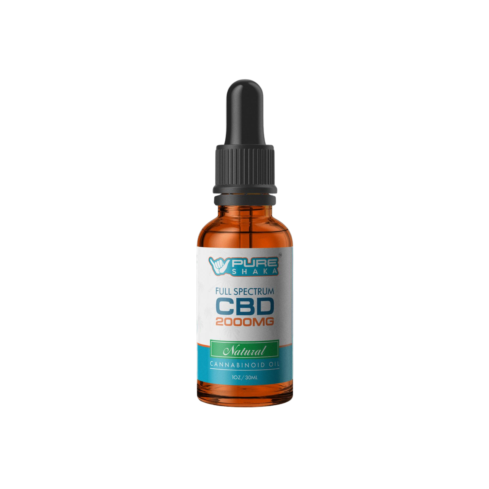 Pure Shaka Full Spectrum CBD Tincture bottle - CBD Tincture