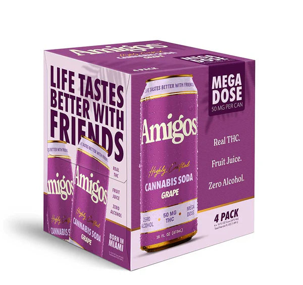 Amigos 50mg THC Beverage