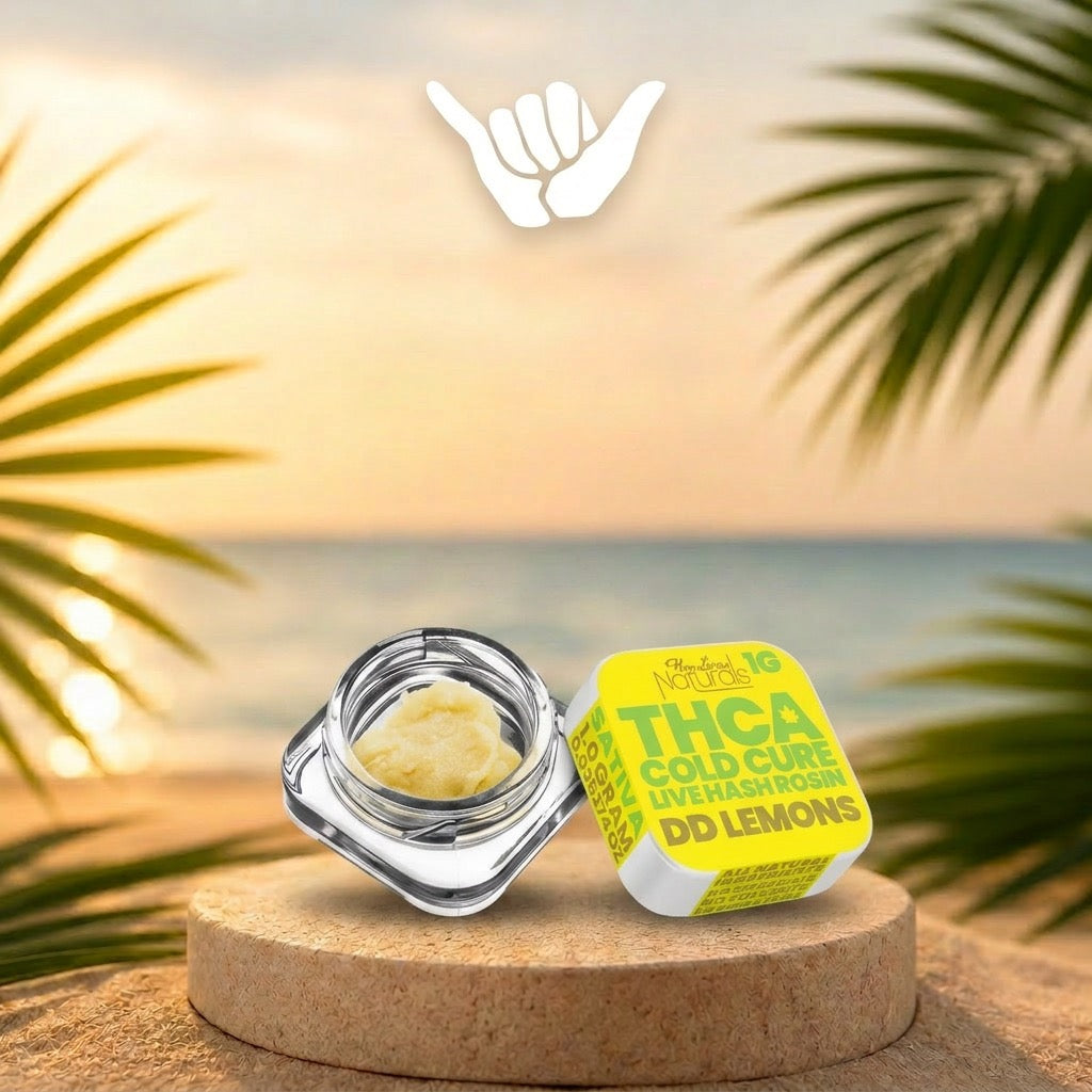 Hemp Living THCA Cold Cure Live Hash Rosin