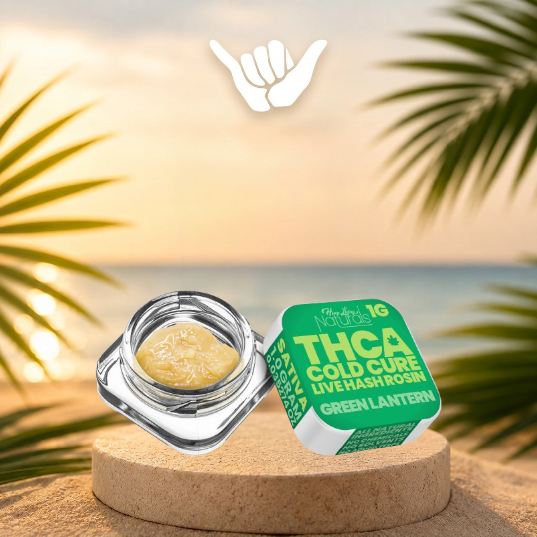 Hemp Living THCA Cold Cure Live Hash Rosin