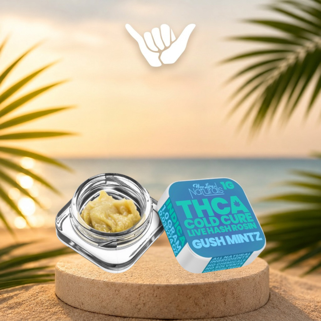 Hemp Living THCA Cold Cure Live Hash Rosin