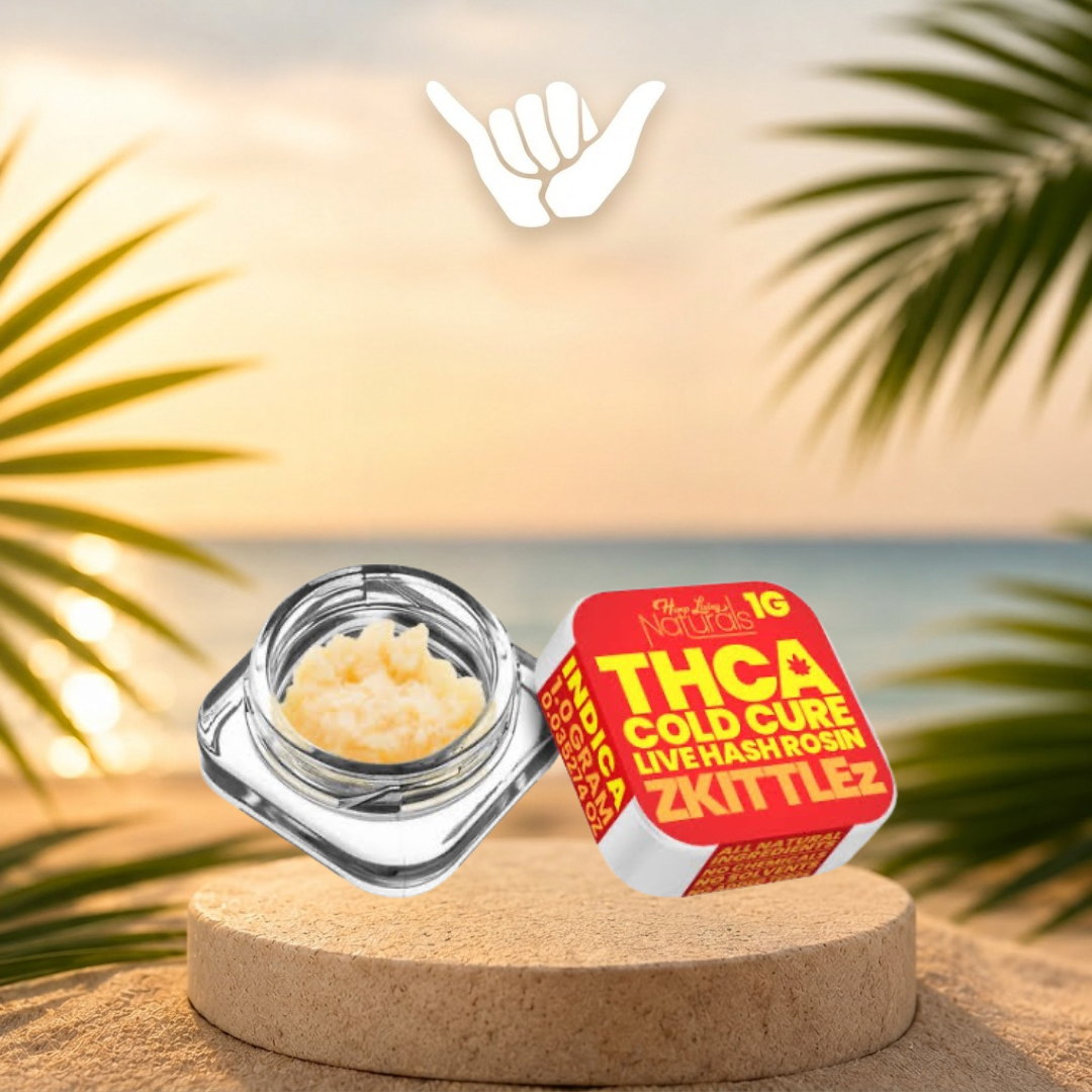 Hemp Living THCA Cold Cure Live Hash Rosin