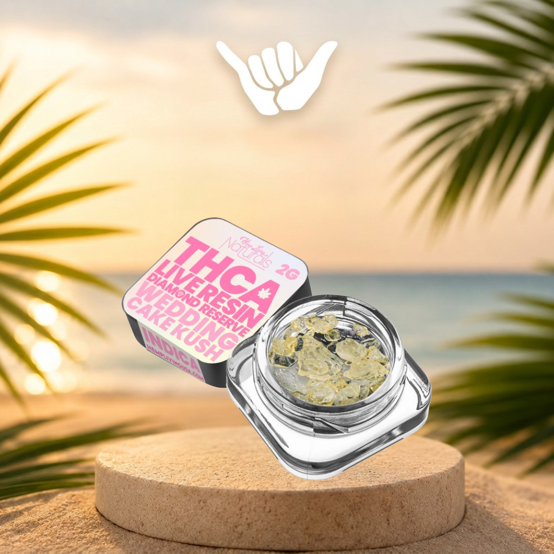 Hemp Living Naturals THCA Live Resin Diamonds Reserve