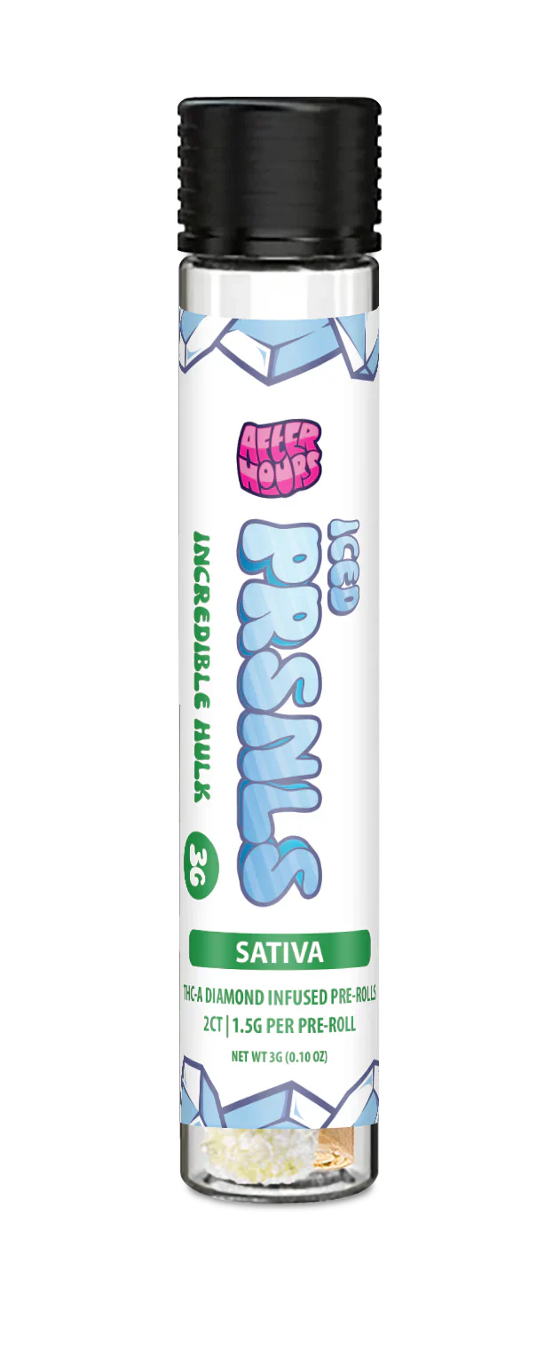 ICED PRSNLS CED Pre-Rolls 3G Incredible Hulk package - Pre-Rolls