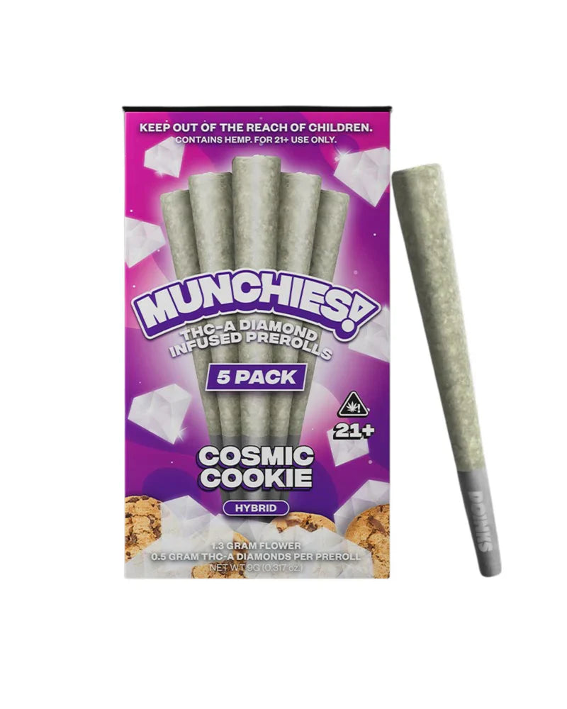 Munchies 5-Pack Pre-Rolls Cosmic Cookies package - Pre-Rolls