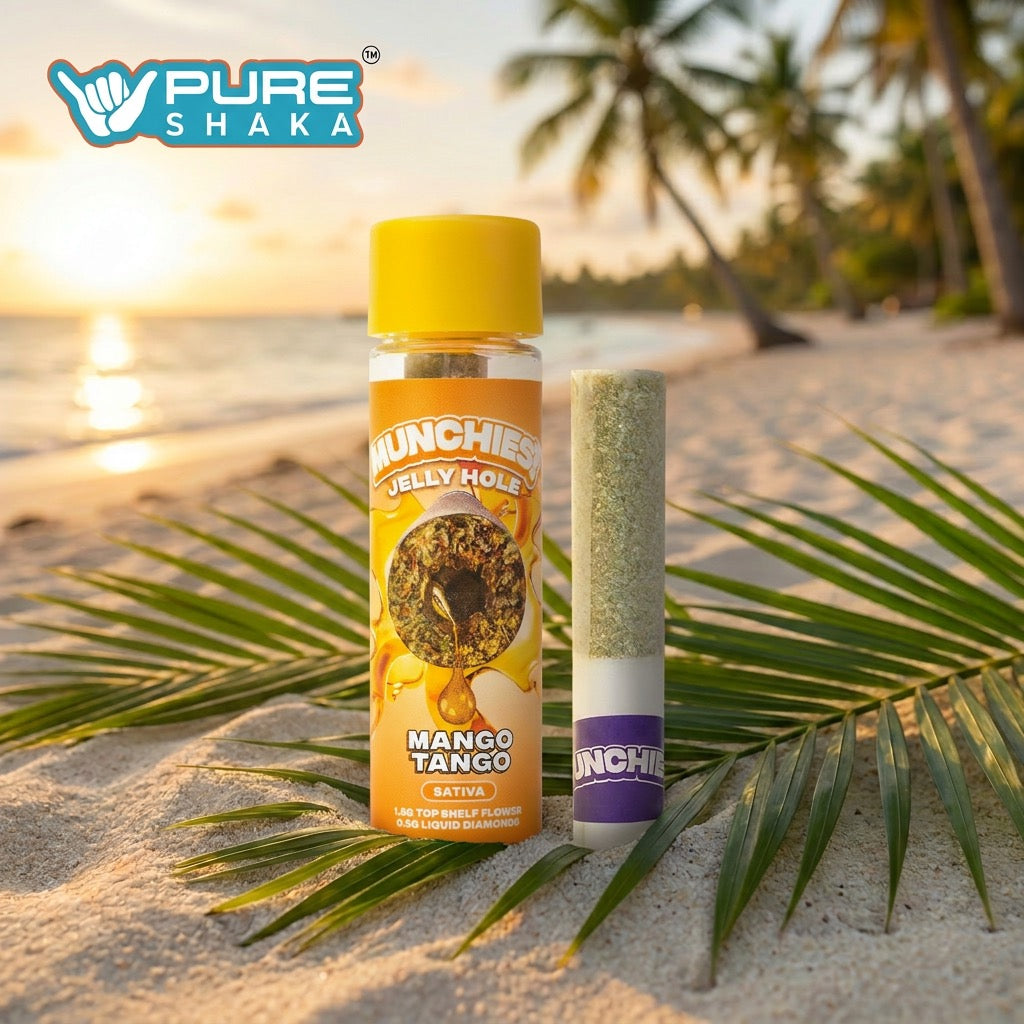 Munchies 2G Jelly Hole Pre-Roll Mango Tango package