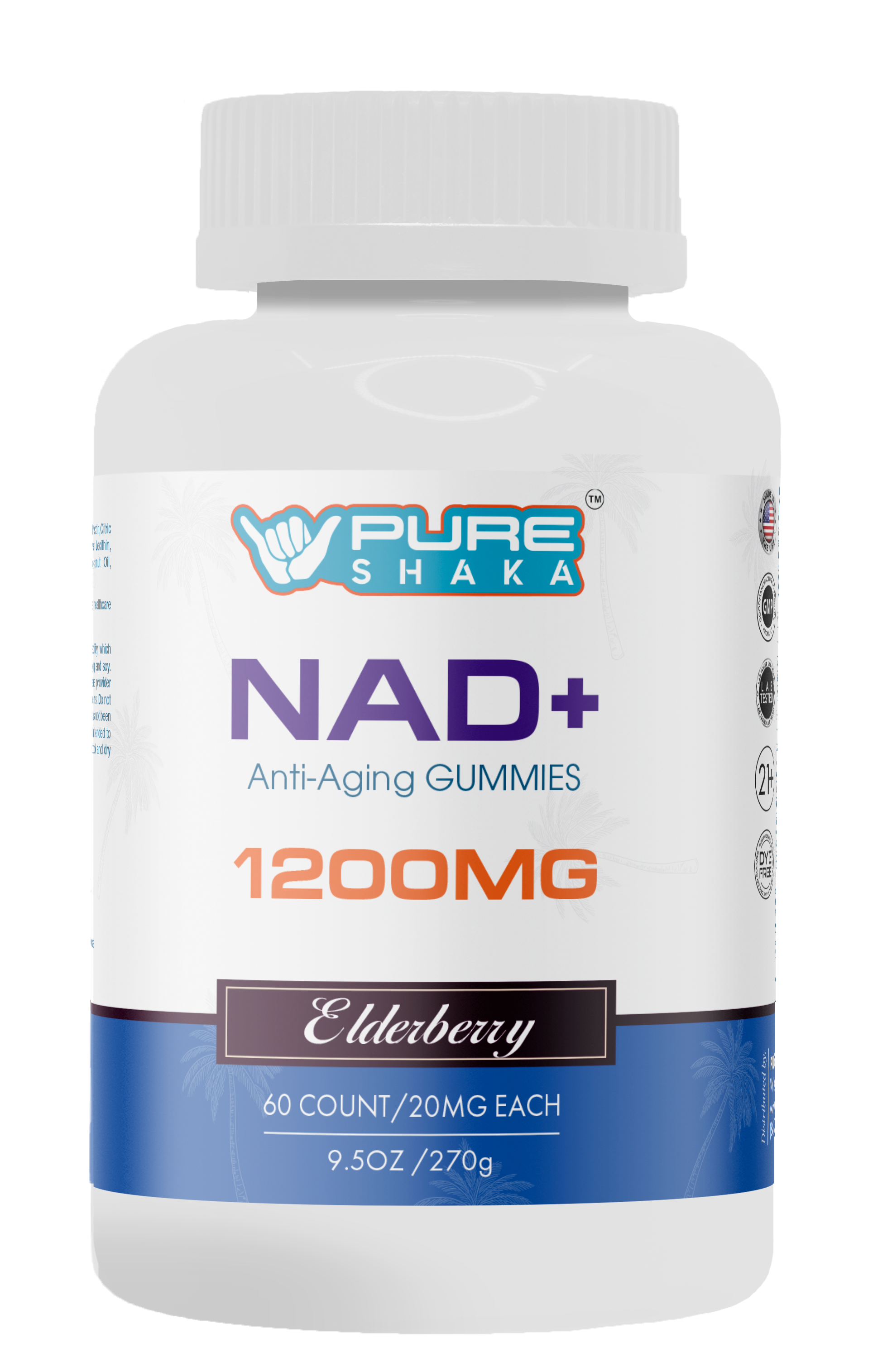 NAD Wellness Gummies Elderberry package - Wellness