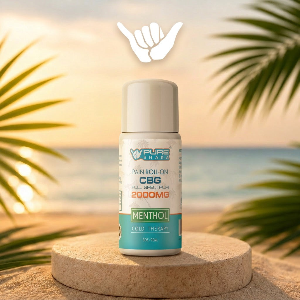 CBD + CBG Pain, Muscle & Joint Roll-On Gel | 2000mg
