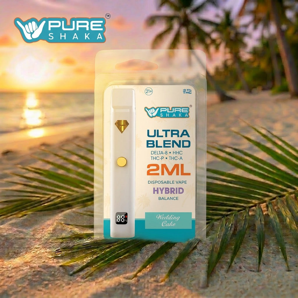 Pure Shaka Ultra Blend Disposable Vape – 2G