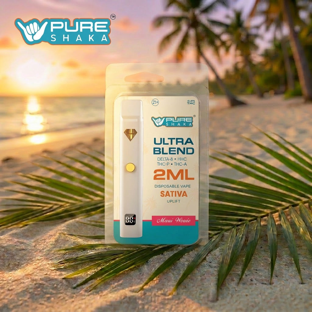 Pure Shaka Ultra Blend Disposable Vape – 2G