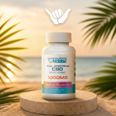 Pure Shaka Full-Spectrum CBD Gummies