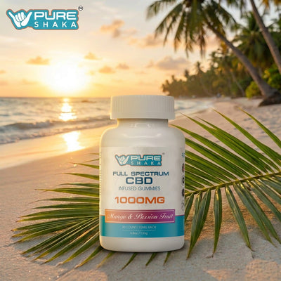 Pure Shaka Full-Spectrum CBD Gummies