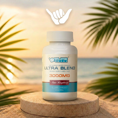 Pure Shaka Ultra Blend THC Gummies | 3000mg Total