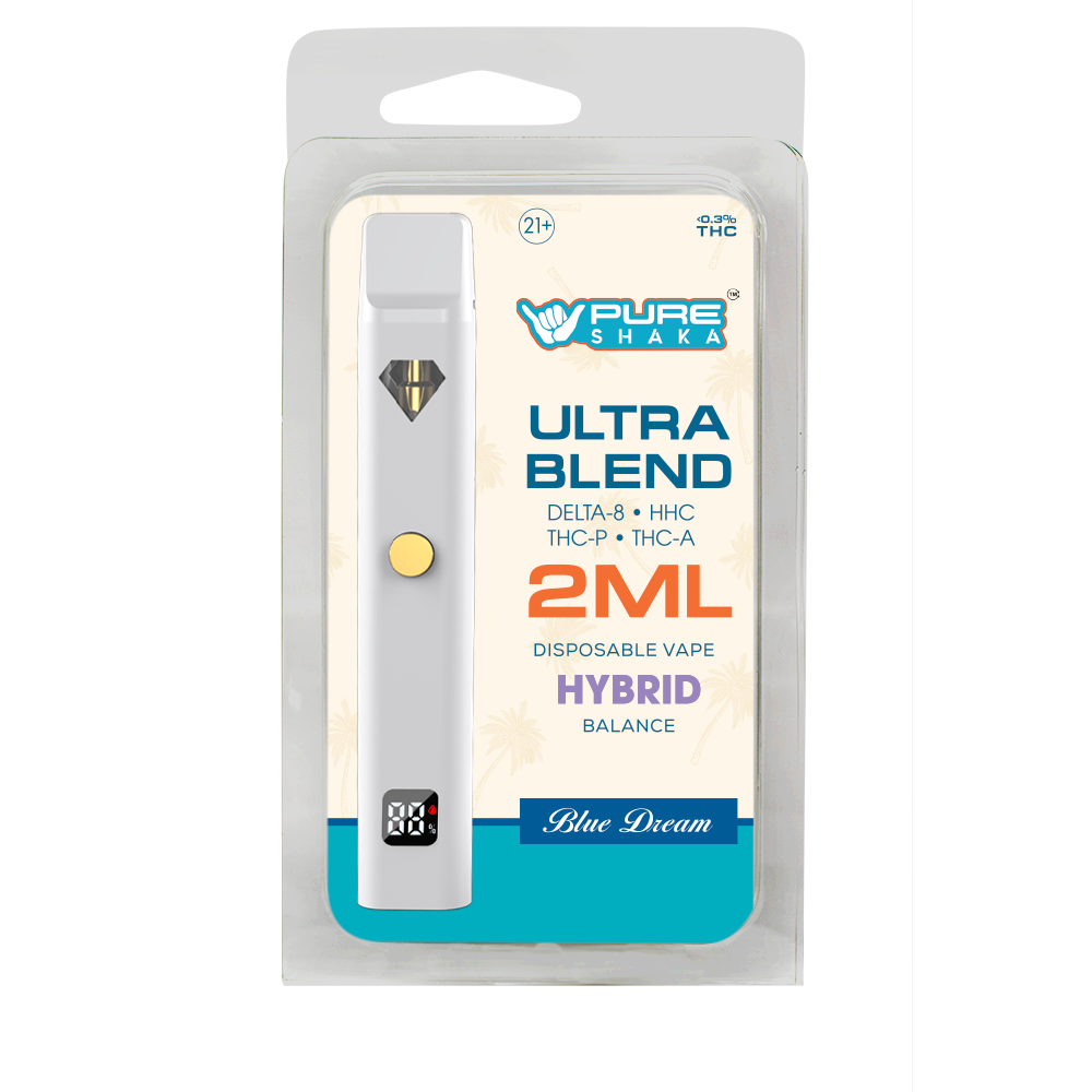 Pure Shaka Ultra Blend Disposable Vape – 2G