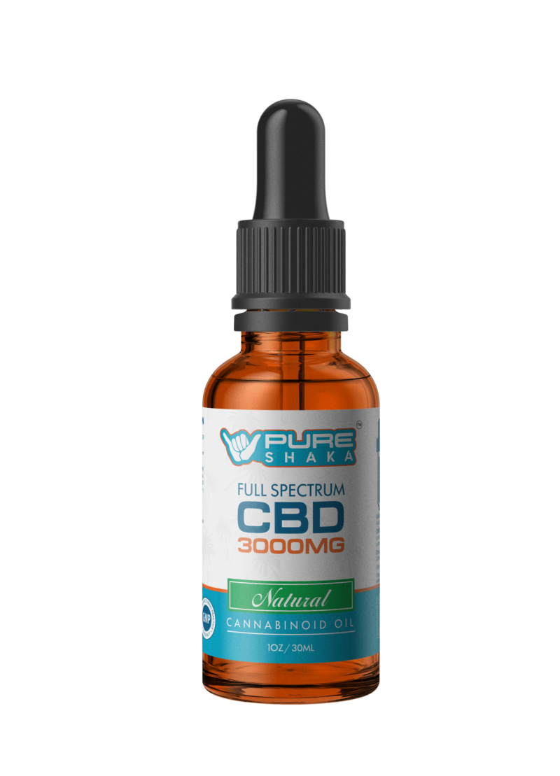 Pure Shaka 3000mg Full spectrum CBD Tincture