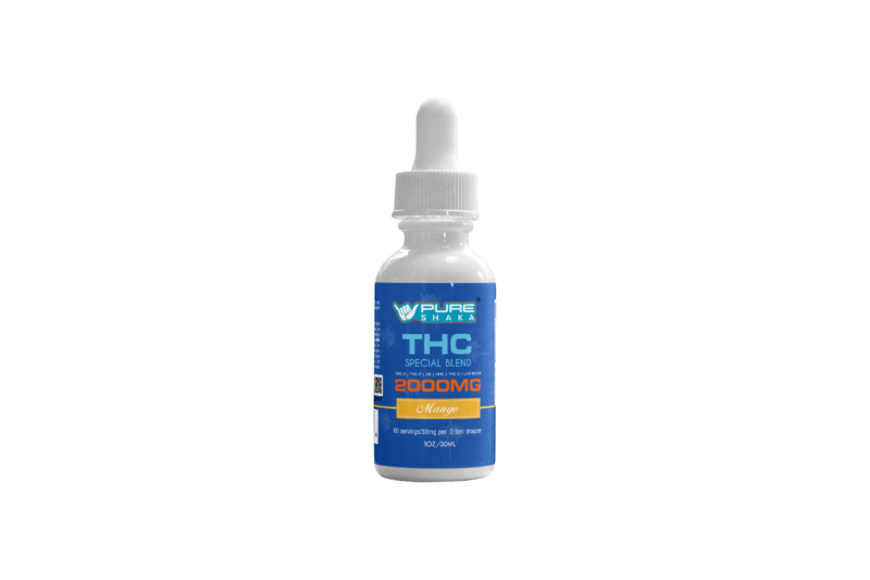 Pure Shaka 2000mg Special Bland THC Tincture