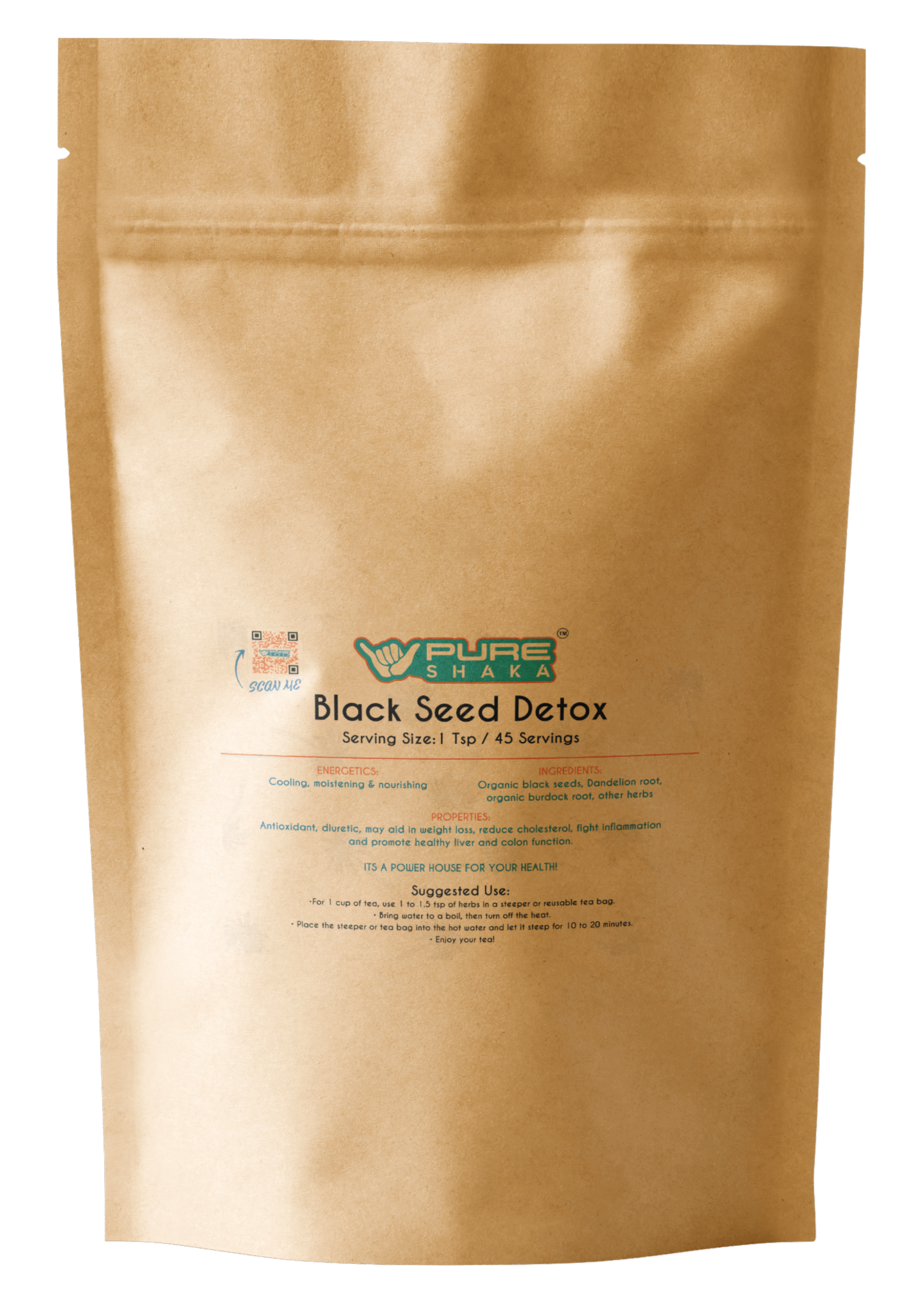 Black Seed Detox Herbal Tea