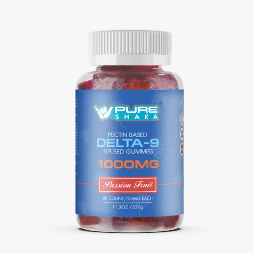 Delta-9 THC Gummies – 1000mg Total