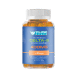 Delta-9 THC Mango Gummies – 400mg Total