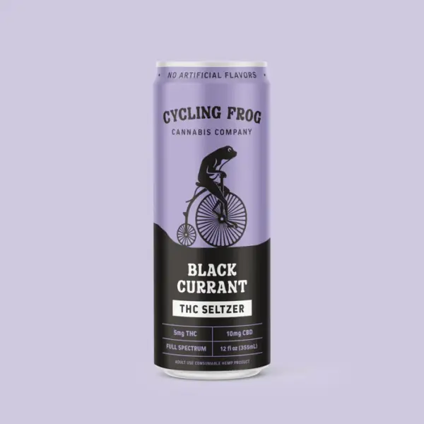 Cycling Frog 5mg THC & 10mg CBD / Black Currant - Image 3