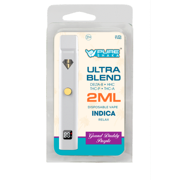 Pure Shaka Ultra Blend Disposable Vape – 2g