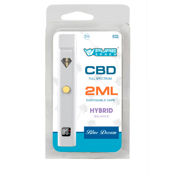 Pure Shaka Full-Spectrum CBD Disposable Vape - 2G - Image 3