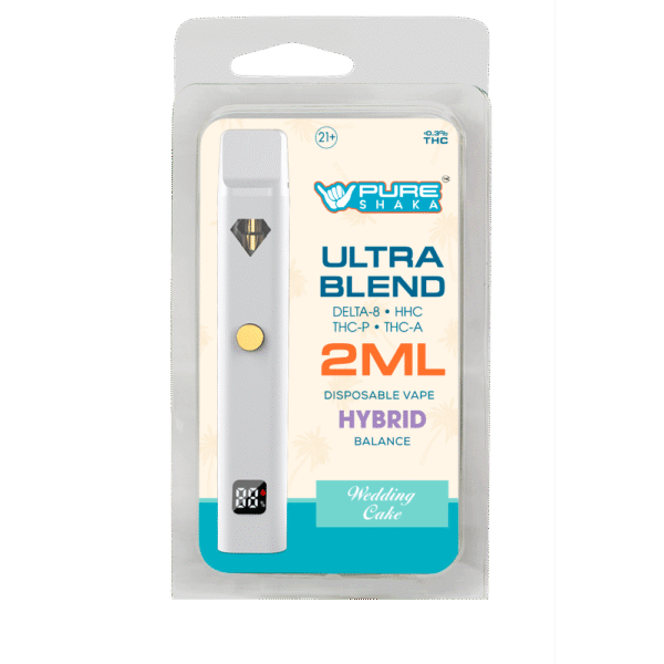 Pure Shaka Ultra Blend Disposable Vape – 2G - Image 3